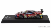 Edicola Ferrari 488 Gte Evo 3.9l Turbo V8 Team Af Corse N 51 Winner Class Lmgte Pro 24h Le Mans 2019 J.calado - A.pier Guidi - D.serra - Con Vetrina - With Showcase 1:64 Červená S Bílou Modrou