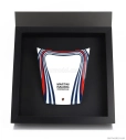 Spark-model príslušenstvo Mini kapota Porsche 911 Martini Racing Livery 1:8 biela svetlomodrá červená