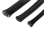 Pančuchový návlek 10 mm čierny 25 m