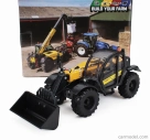 Britains New holland Th7.4z Panoramatický teleskopický traktor Ruspa Gommata - škrabák - Elevatore 1:32 Black Yellow