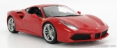 Bburago Ferrari 488 GTB 1:18 červená