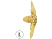 Raboesch lodná skrutka tr. 172 65 mm M4 6-listová ľavá