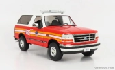 Greenlight Ford usa Bronco Fdny New York Fire Engine 1996 1:18 červená biela