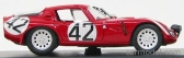 Best-model Alfa romeo Tz2 N 42 24h Le Mans 1965 Zuccoli - Geky 1:43 Red
