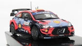 Ixo-models Hyundai I20 Coupe Wrc N 6 Rally Sardegna 2020 D.sordo - C.del Barrio 1:43 Svetlo modrá červená čierna