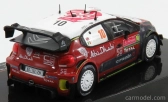 Ixo-models Citroen C3 Wrc Abu Dhabi N 10 Rally Portugalsko 2018 K.meeke - P.nagle 1:43 Červená sivá