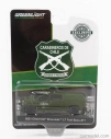 Greenlight Chevrolet Silverado Lt Pick-up Trail Boss Z71 Carabineros De Chile Police 2021 1:64 Vojenská zelená