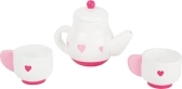 Small Foot Dřevěný čajový set srdce