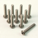 Titanový šroub inbus půlkulatá hlava M3x25mm (10)