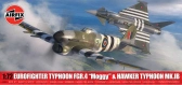 Classic Kit letadla A40001 - Eurofighter Typhoon FGR.4 (FMOG) + Hawker Typhoon Mk.Ib (Twin Pack) (1:72)
