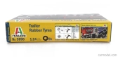 Italeri Accessories Set 8x Rubber Tires For Truck 1:24 /