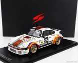 Spark-model Porsche 934 3.0l Turbo Team Lubrifilm Racing N 82 24h Le Mans 1979 H.muller - A.pallavicini - M.vanoli 1:18 Bílá