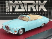 Matrix scale models Jaguar 420g Cabriolet Open 1969 1:43 Blue