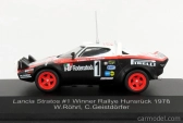 Cmr Lancia Stratos Hf Pirelli N 1 Winner Rally Hunsruck 1978 W.rohrl - C.geistdorfer 1:43 Červená Černá Bílá