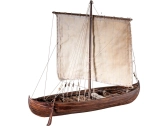 Dušek vikingská loď Knarr 1:72 kit