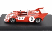 Trofeu Lola T292 Sider N 2 Winner Rally Vila Real 1973 Carlos Santos 1:43 Oranžová Bílá