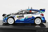 Ixo-models Ford england Fiesta Wrc N 44 Rally Montecarlo 2021 G.greensmith - E.edmondson 1:43 Blue White