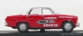 Rio-models Alfa romeo Giulietta Servizio Marmitte Abarth 1957 1:43 Červená Bílá