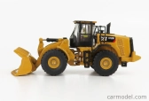 Dm-models Caterpillar Cat972m Ruspa Gommata - Scraper Tractor Wheel Loader 1:87 Žlutá Černá