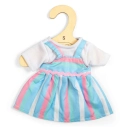 Bigjigs Toys Pruhované šaty pre bábiku 28 cm