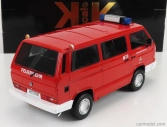 Kk-scale Volkswagen T3 Minibus Syncro Feuerwehr 1987 1:18 Red