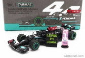 Tarmac Mercedes gp F1  W12 Mercedes M12 Eq Power+ Team Amg Petronas Motorsport Formula One N 44 Winner Sotchi Russian Gp 2021 Lewis Hamilton - 100th Victory F1 1:64 Černá Zelená