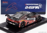 Spark model Audi R8 Lms Gt3 Evo Ii 5.2l V10 Team Tresor Attempto Racing N 88 24h Spa 2024 Leonardo Moncini - Lorenzo Patrese - Lorenzo Ferrari - Glenn Van Berlo 1:43 Grey Red