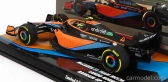 Minichamps Mclaren F1  Mcl36 Team Mclaren N 4 Bahrain Gp 2022 Lando Norris 1:43 Oranžová Světle Modrá