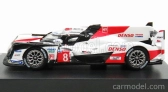 Spark-model Toyota Ts050 Hybrid Team Toyota Gazoo Racing N 8 Winner 24h Le Mans 2019 S.buemi - K.nakajima - F.alonso 1:87 Biela červená čierna
