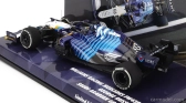 Minichamps Williams F1 Fw43b Mercedes M12 Eq Power+ Team Williams Racing N 63 Saudi Arabia Gp 2021 George Russel 1:43 biela svetlomodrá