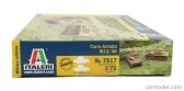 Italeri Iveco fiat Tank Ansaldo M13/40 Military 1942 1:72 /