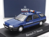 Norev Renault R21 Nevada Sw Station Wagon Gendarmerie 1994 1:43 Blue