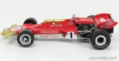 Quartzo Lotus F1  72d Team Lotus N 1 French Gp 1971 E.fittipaldi 1:43 Červené Zlato