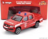 Bburago Volkswagen Amarok Pick-up Vigili Del Fuoco 2019 1:43 červeno-biela