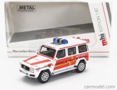 Schuco Mercedes benz G-class Notarzt Police 1995 1:87 Bílá Červená