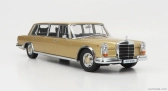 Mercedes benz triedy S 600 Lwb Pullman (w100) 1964 1:18 Gold Met