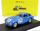 Umelecký model Ferrari 195s 2.3l V12 Touring Berlinetta Team Luigi Chinetti N 25 24h Le Mans 1950 Raymond Sommer - Dorino Serafini 1:43 Modrá