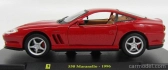 Edicola Ferrari 550 Maranello 1996 - Con Vetrina - S vitrínou 1:24 červená