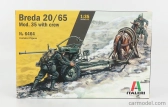 Italeri Accessories Breda 20/65 Military Gun With Crew 1:35 /