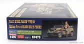 Hasegawa Volkswagen Type 82 Cabriolet Open Military 1940 1:24 /