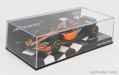 Minichamps Mclaren F1  Mcl36 Team Mclaren N 4 Bahrain Gp 2022 Lando Norris 1:43 Oranžová Světle Modrá