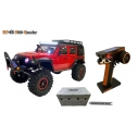 RC auto DF-4S PRO Crawler 313 mm 1:10, červená