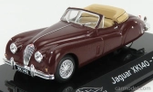 Edícia Jaguar Xk140 Cabriolet 1954 - Con Vetrina - S vitrínou 1:43 Bordeaux