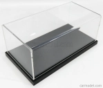 Atlantic Vetrina display box Detroit Base Nera - Black Base - Lungh.lenght Cm 23 X Largh.width Cm 12 X Alt.height Cm 8.5 (altezza Interna 8 Cm ) 1:24 Black - Plastic Display