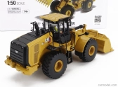 Dm-models Caterpillar Cat966 Ruspa Gommata - Scraper Tractor Wheel Loader 1:50 Žlutá Černá