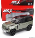Welly Land rover New Defender 110 2020 1:34 Zelená Černá
