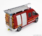 Edicola Renault Master Van Secours D'urgence Hasičské auto 2003 1:43 Červená Biela Strieborná