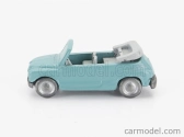 Officina-942 Fiat 600 Maggiolina Carrozzeria Francis Lombardi Cabriolet Open 1958 1:76 Svetlomodrá