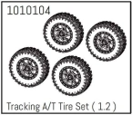 HBP240237 - (1010104) 1.2" Tracking A/T Wheel Set - PRO Crawler 1:18 (4)