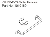 HBP240307 - (1010169) Shifter Hardware Harv./RV - EVO 1:18